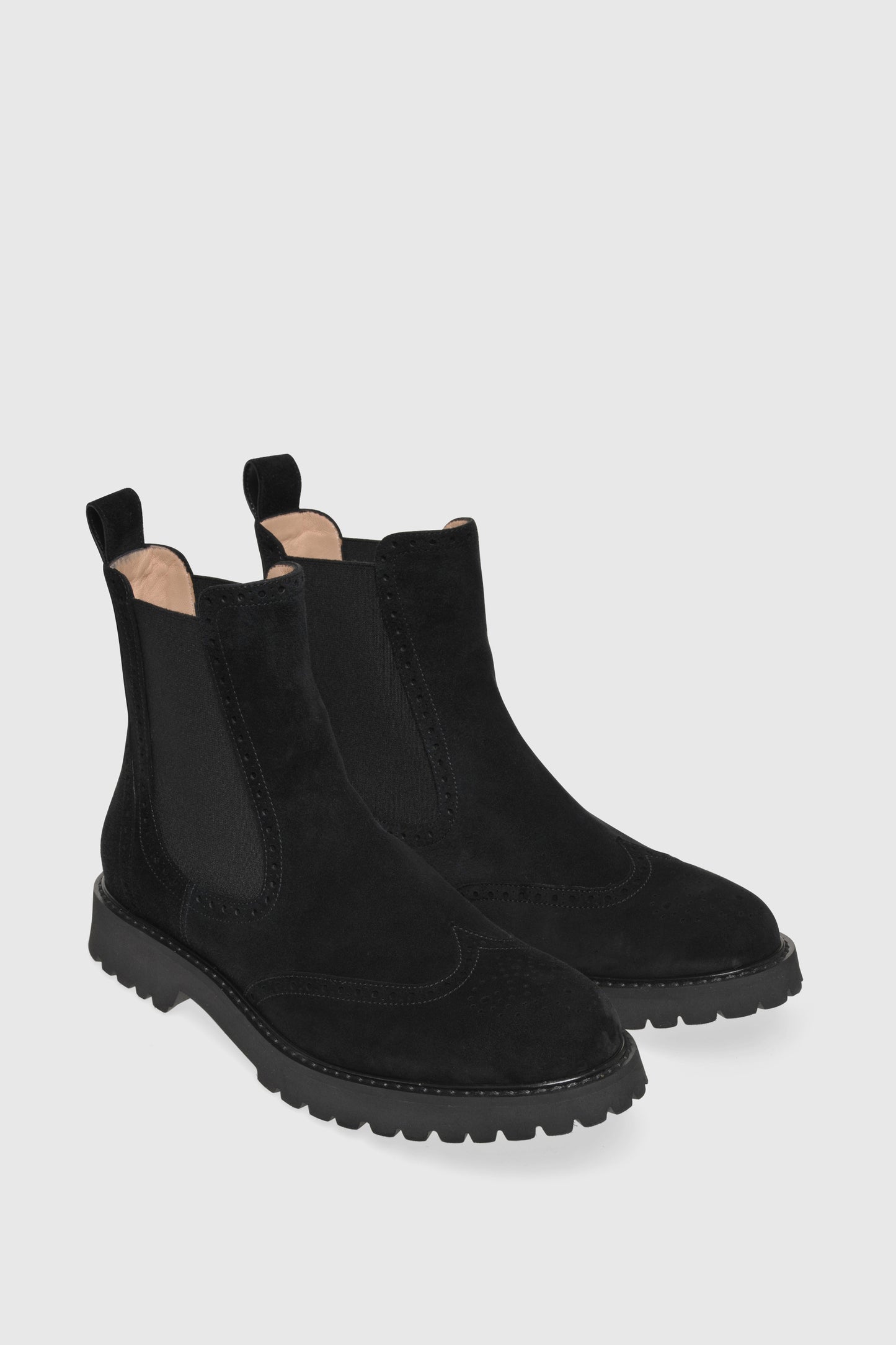 Ankle boots 9088 Camoscio Black