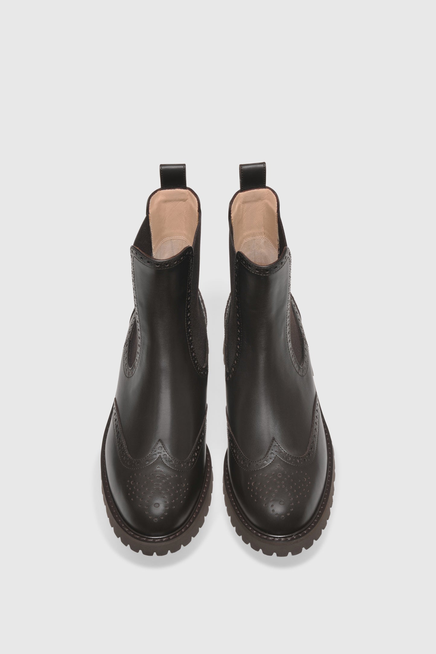 Ankle boots 9088 Chocolate Cioccolato Vitello