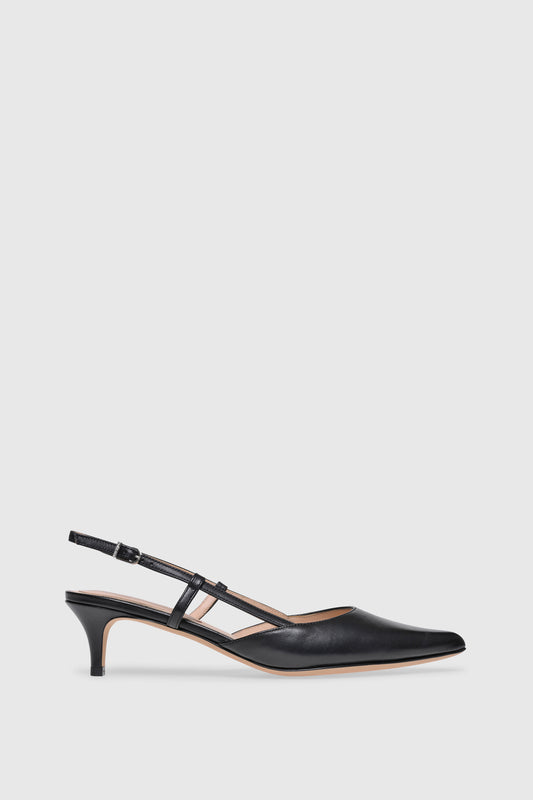 Slingback 9317 Nappa Black