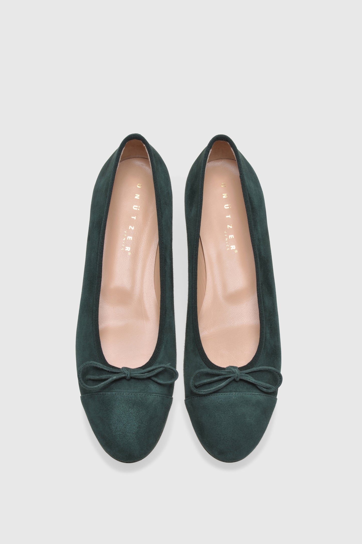 Ballerina 963 Camoscio Pino Scuro