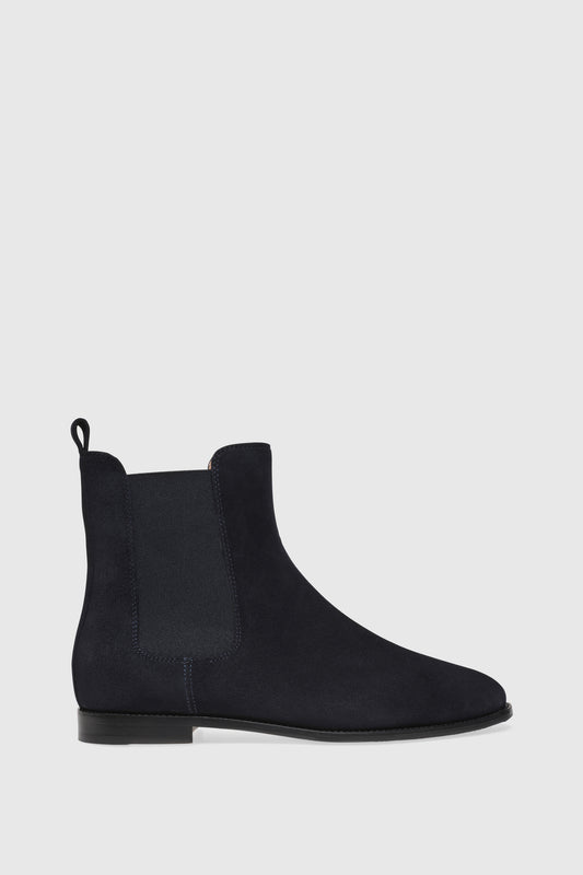 Stiefelette 999 Camoscio Navy