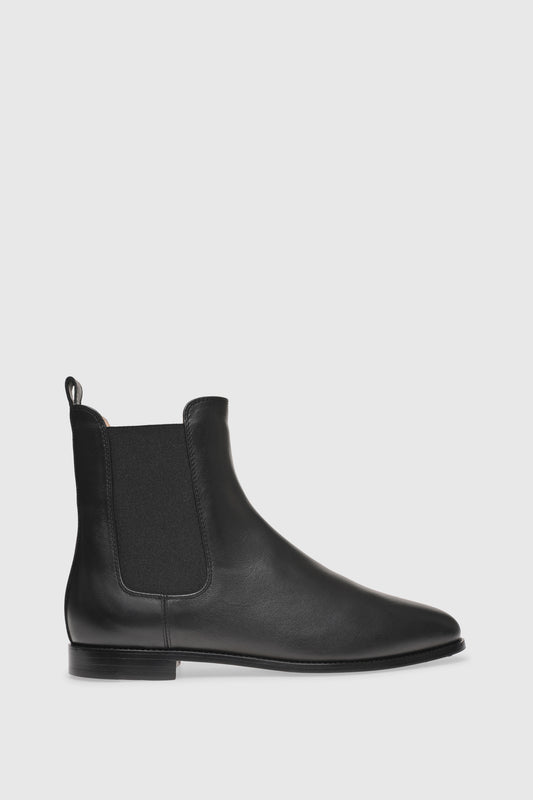 Stiefelette 999 Vitello Black
