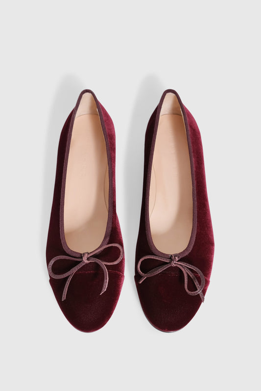Ballerina 963 Velvet Bordeaux