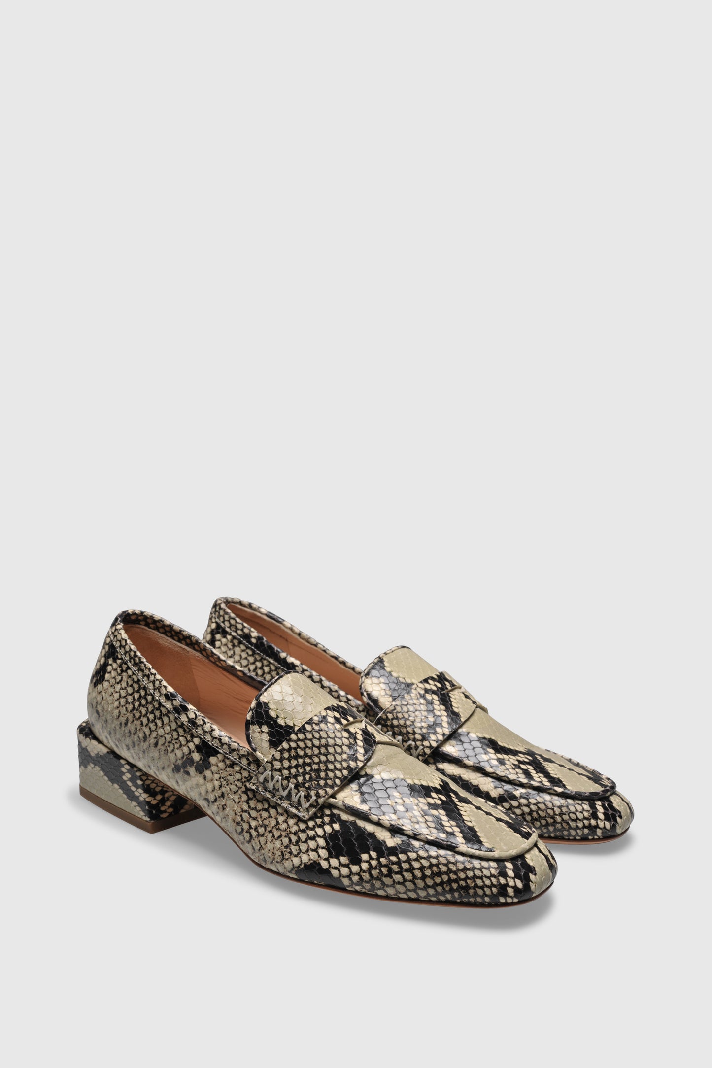 Loafer 9321 Pitone Stampato Roccia