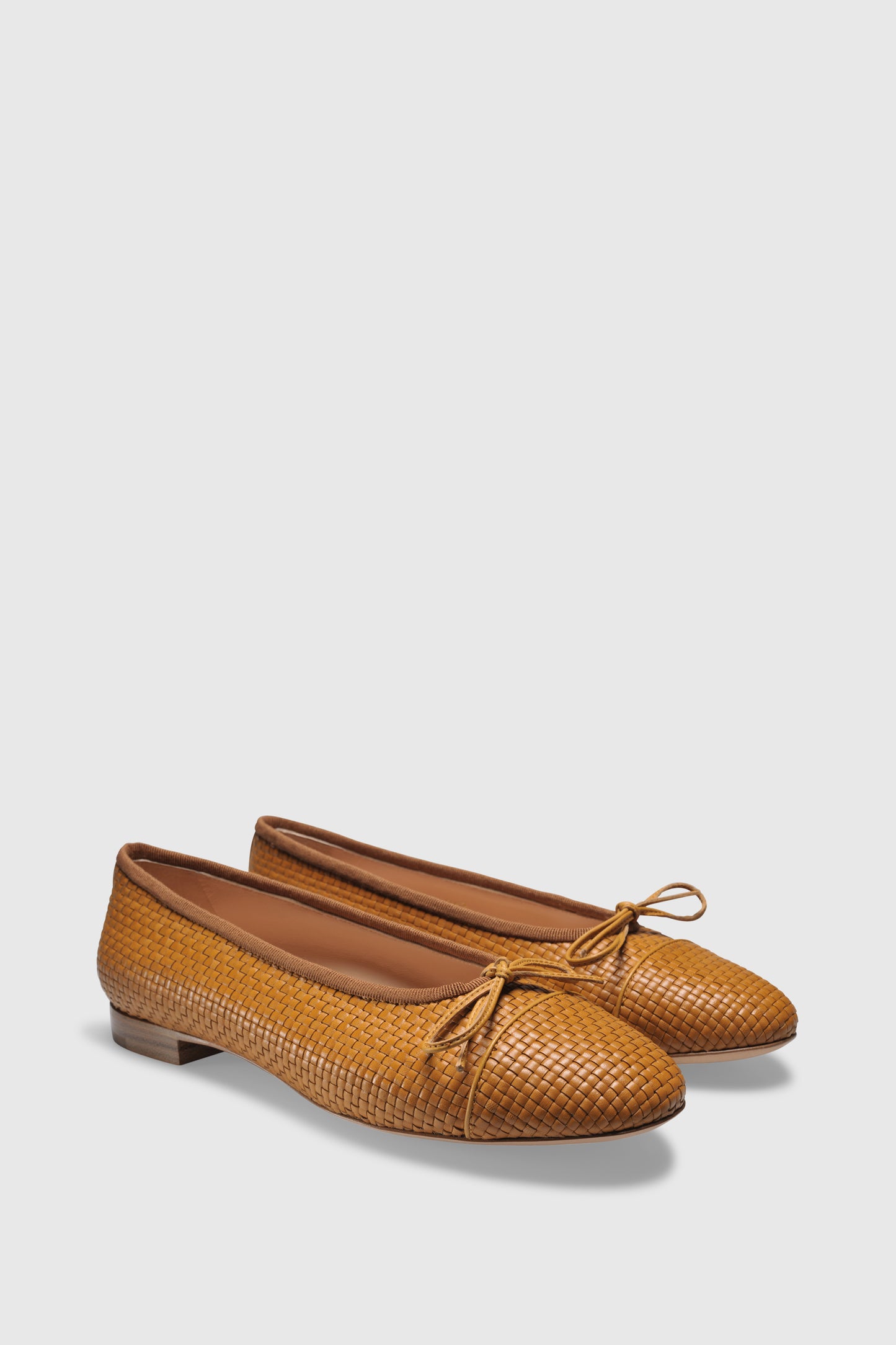 Ballerina 963 Intrecciato Mustard
