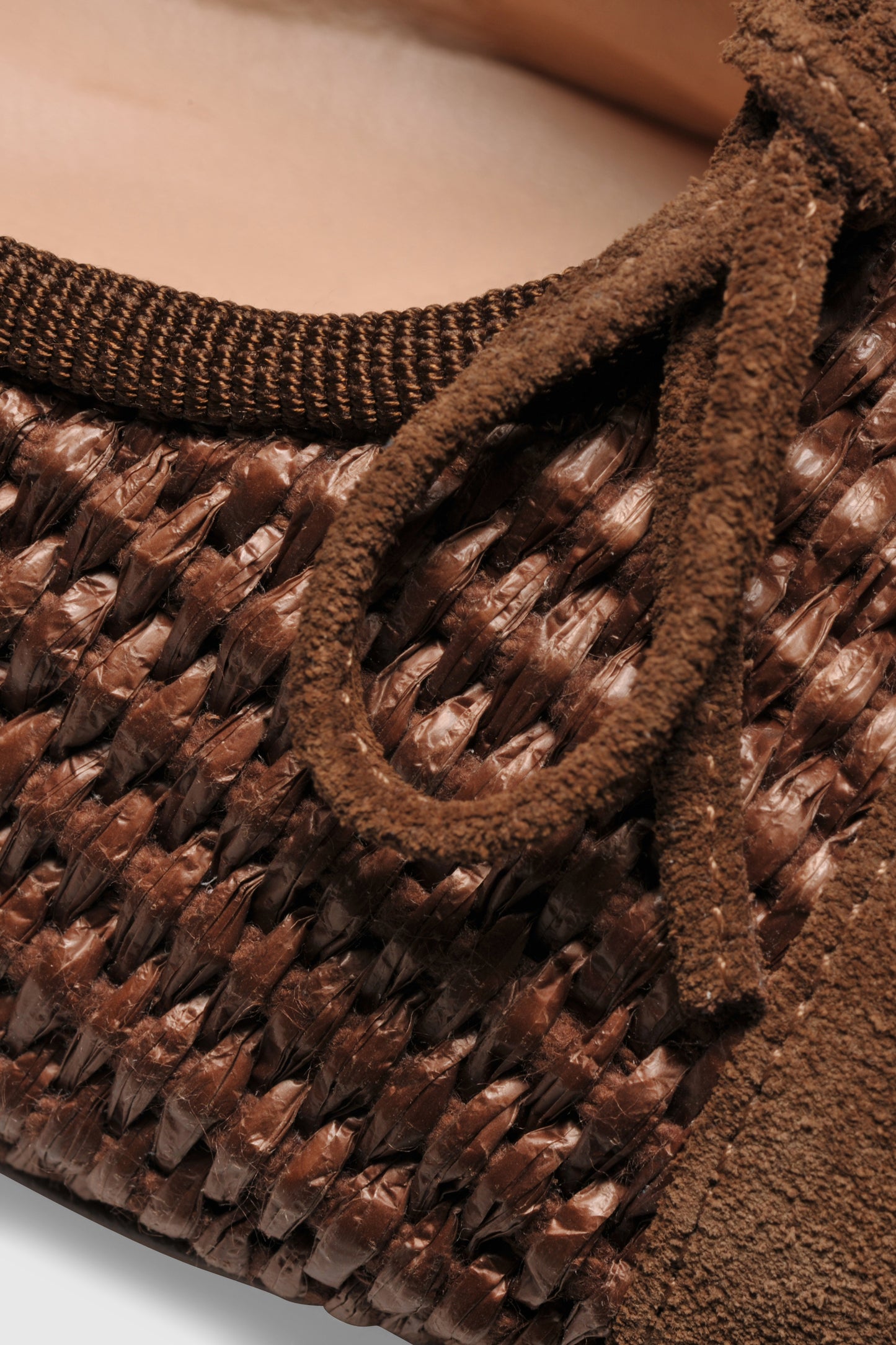 Ballerina 963 Raffia Velor Cioccolato